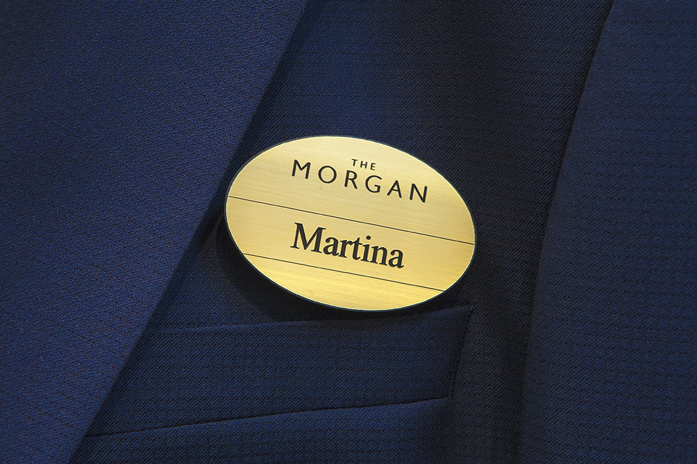 laser engraved hotel name badges ireland